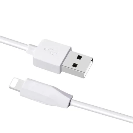 Cablu Date Hoco Lightning X1 2m cu Incarcare Rapida Alb