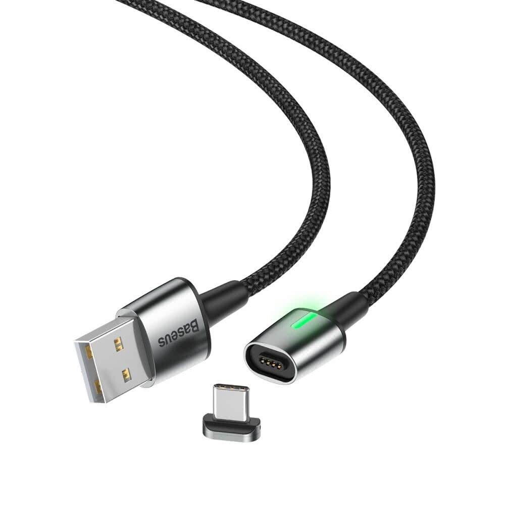 Cablu Baseus Zinc Magnetic USB-C 2A 1m thumb