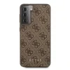 Husa Cover Guess 4G pentru Samsung Galaxy S21 Brown