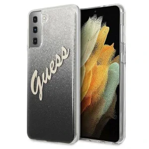 Husa Cover Guess Glitter Gradient pentru Samsung Galaxy S21 Black