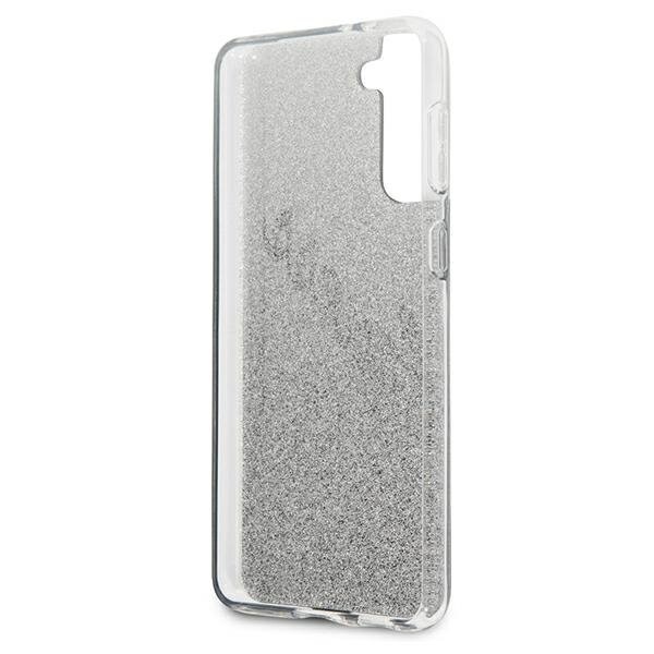 Husa Cover Guess Glitter Gradient pentru Samsung Galaxy S21 Black thumb