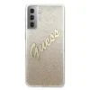 Husa Cover Guess Glitter Gradient pentru Samsung Galaxy S21 Plus Gold