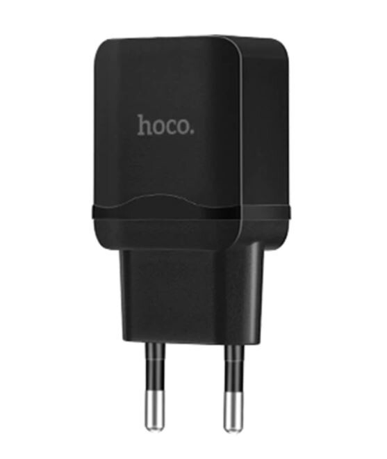 Incarcator Retea Hoco C22A 1xUSB + Cablu Micro USB Negru thumb