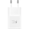 Incarcator de Retea USB C Samsung 15W + Cablu date USB-C Alb Fast Charging