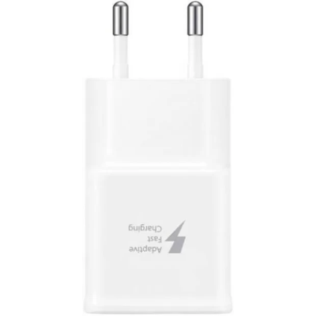 Incarcator de Retea USB C Samsung 15W + Cablu date USB-C Alb Fast Charging