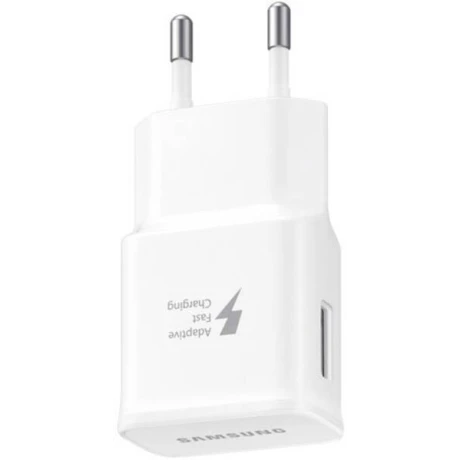 Incarcator de Retea USB C Samsung 15W + Cablu date USB-C Alb Fast Charging