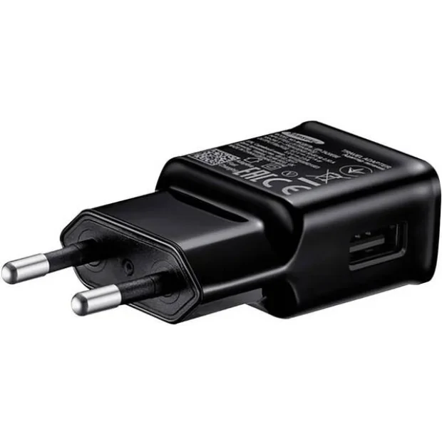 Incarcator Retea USB C Samsung 15W + Cablu date USB-C Fast Charging Negru