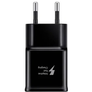 Incarcator Retea USB C Samsung 15W + Cablu date USB-C Fast Charging Negru