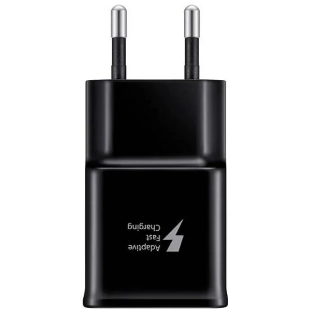 Incarcator Retea USB C Samsung 15W + Cablu date USB-C Fast Charging Negru