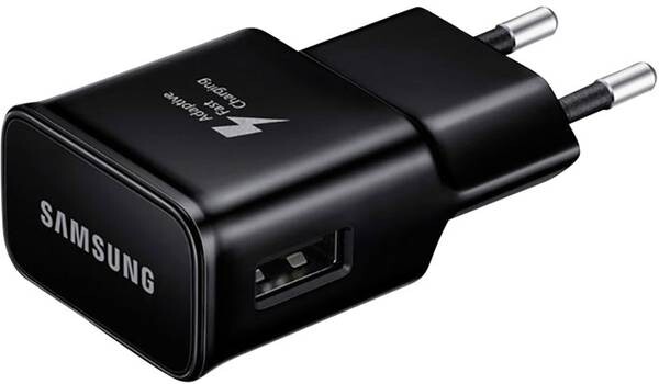 Incarcator Retea USB C Samsung 15W + Cablu date USB-C Fast Charging Negru thumb