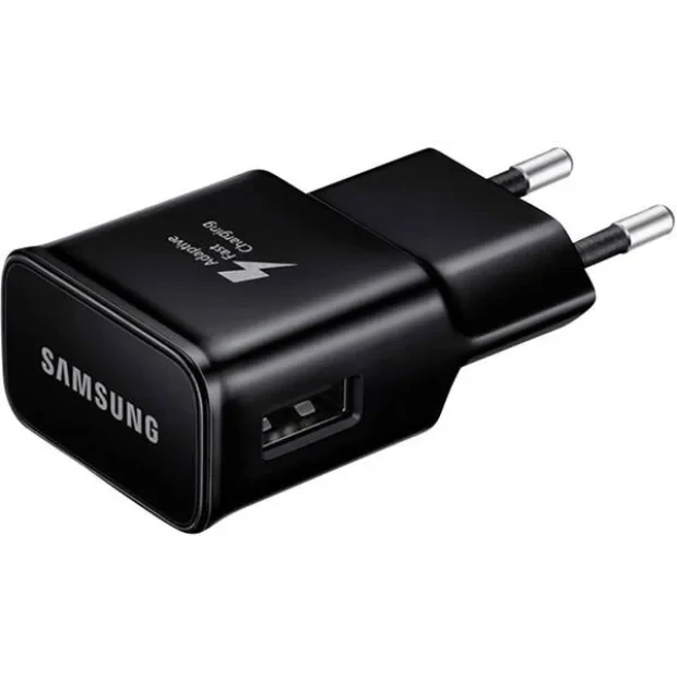 Incarcator Retea USB C Samsung 15W + Cablu date USB-C Fast Charging Negru