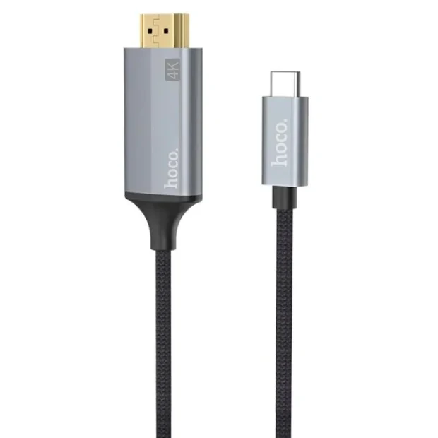 Adaptor Hoco UA13 HDMI to Type C 1.8m Gri