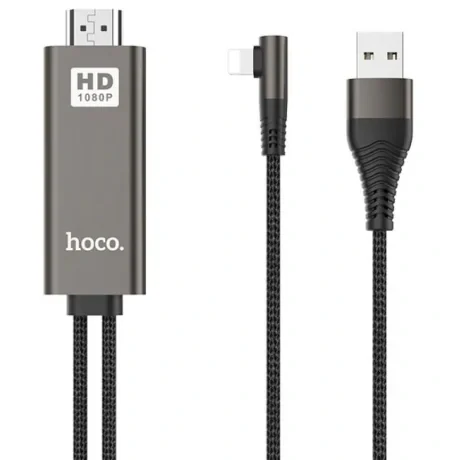 Adaptor Hoco UA14 HDMI to Lightning Negru