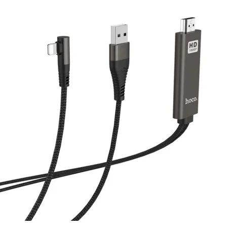 Adaptor Hoco UA14 HDMI to Lightning Negru