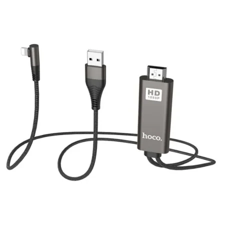 Adaptor Hoco UA14 HDMI to Lightning Negru