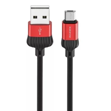 Cablu Date Micro Usb Borofone BX28 Dignity 1m Rosu