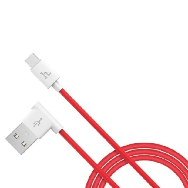Cablu Date Micro Usb Hoco Shape L UPM10 1.2m Rosu