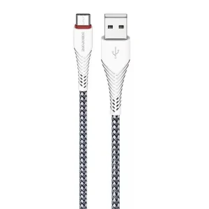 Cablu Date Type C Borofone BX25 Powerful 1m Alb