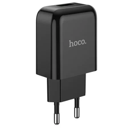 Incarcator Retea Hoco N2 Vigour 1xUSB 2.1A Negru
