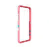 Husa Cover Hard X-Fitted Chameleon pentru iPhone 12 Mini Transparent Rama Roz