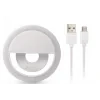 Lampa Led Ring pentru Selfie cu Cablu Date Micro Usb Alb