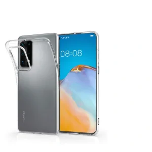 Husa Cover Silicon X-Fitted Antimicrobial pentru Huawei P40 Pro Transparent