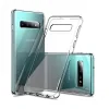 Husa Cover Silicon X-Fitted Antimicrobial pentru Samsung Galaxy S10 Transparent
