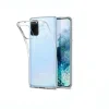 Husa Cover Silicon X-Fitted Antimicrobial pentru Samsung Galaxy S20 Plus Transparent