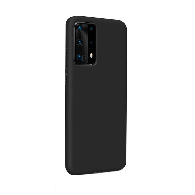 Husa Cover Silicon X-Fitted Degradation Soft pentru Huawei P40 Pro Negru thumb