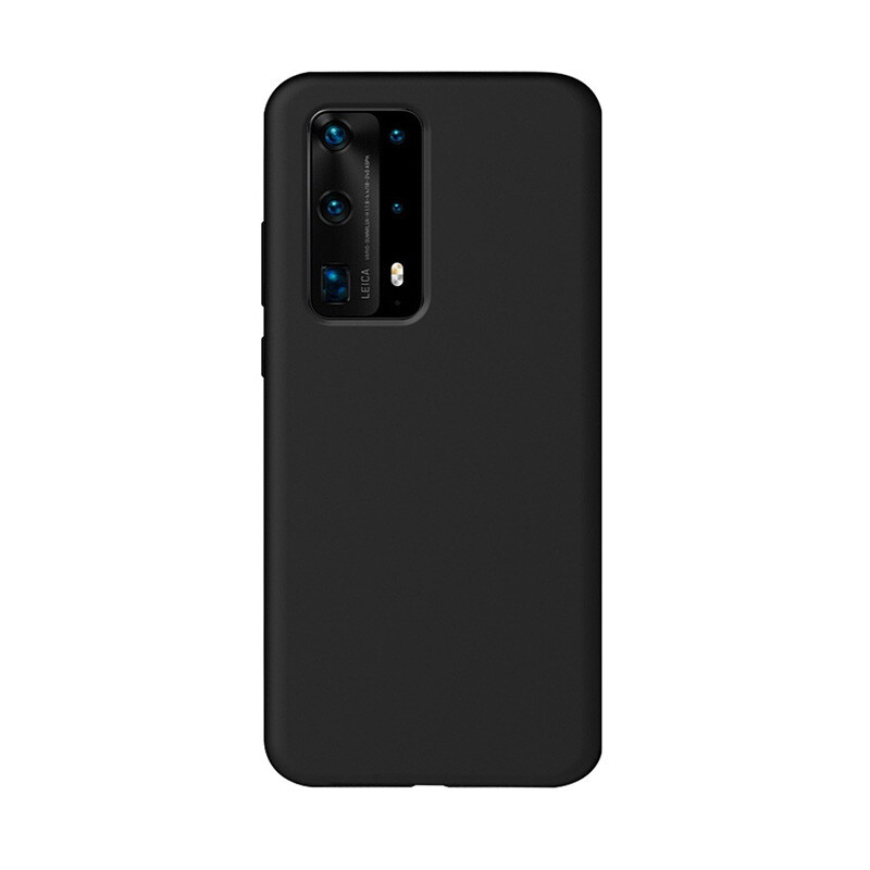 Husa Cover Silicon X-Fitted Degradation Soft pentru Huawei P40 Pro Negru thumb