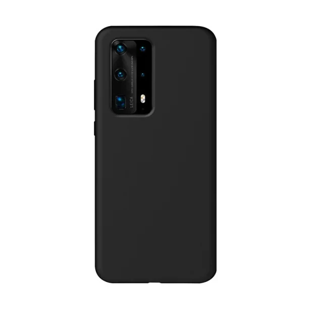 Husa Cover Silicon X-Fitted Degradation Soft pentru Huawei P40 Pro Negru