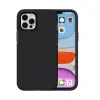 Husa Cover Silicon X-Fitted Degradation Soft pentru iPhone 12/12 Pro Negru