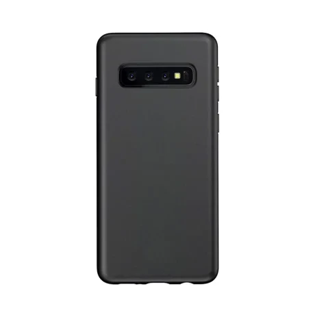 Husa Cover Silicon X-Fitted Degradation Soft pentru Samsung Galaxy S10 Plus Negru