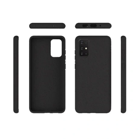 Husa Cover Silicon X-Fitted Degradation Soft pentru Samsung Galaxy S20 Plus Negru