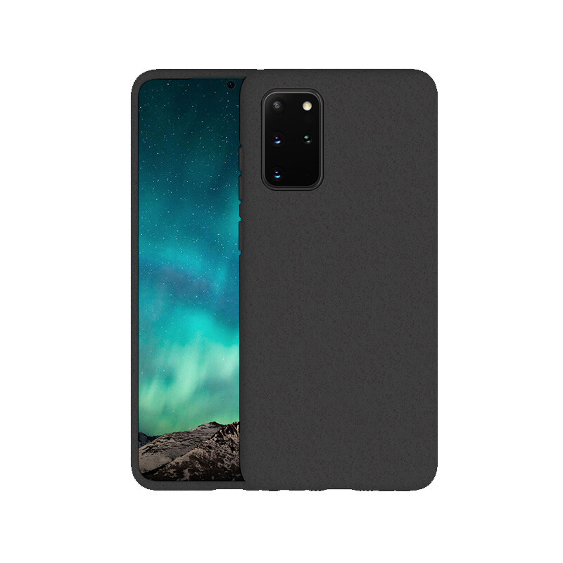 Husa Cover Silicon X-Fitted Degradation Soft pentru Samsung Galaxy S20 Plus Negru thumb