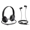 Set Casti Audio In-Ear Si On-Ear Hoco W24 Jack 3.5mm 1.2m Mov