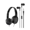 Set Casti Audio In-Ear Si On-Ear Hoco W24 Jack 3.5mm 1.2m Mov