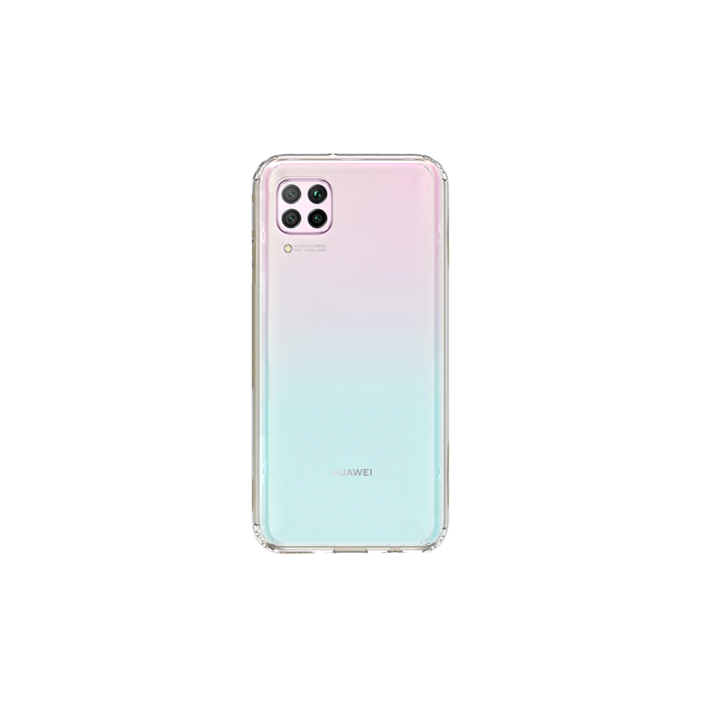 Husa Cover Hard X-Fitted Defender Air pentru Huawei P40 Lite Rama Transparent thumb