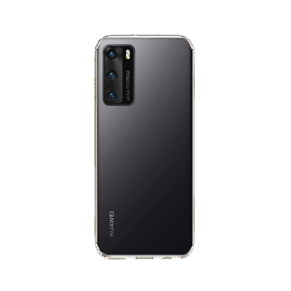 Husa Cover Hard X-Fitted Defender Air pentru Huawei P40 Rama Transparent thumb