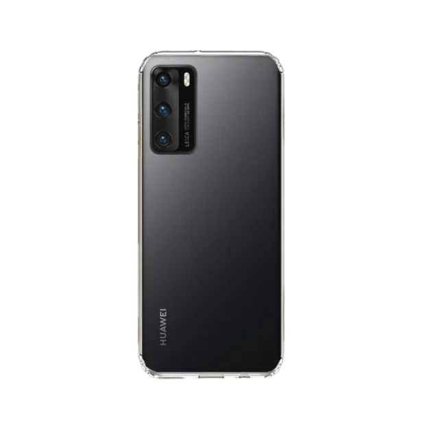 Husa Cover Hard X-Fitted Defender Air pentru Huawei P40 Rama Transparent