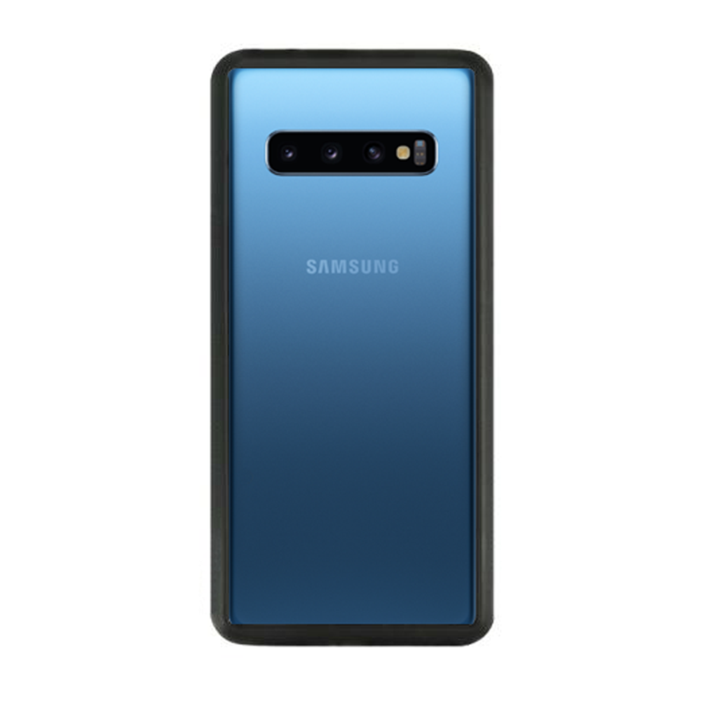 Husa Cover Hard X-Fitted Defender Air pentru Samsung Galaxy S10 Rama Negru thumb