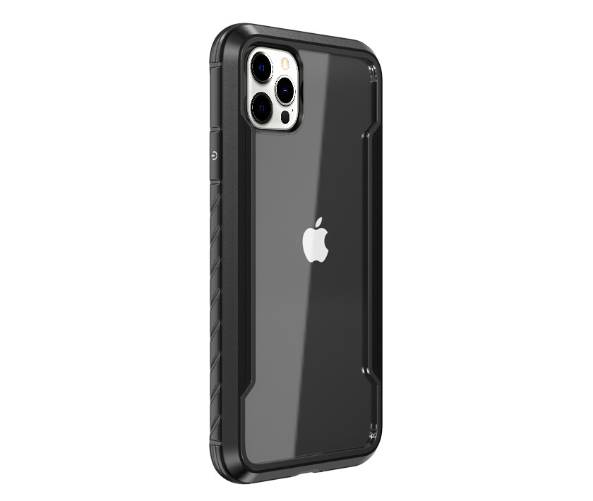 Husa Cover Bumper X-Fitted Fighter Plus pentru iPhone 12 Mini Negru thumb