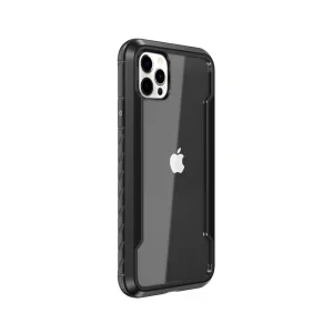 Husa Cover Bumper X-Fitted Fighter Plus pentru iPhone 12 Mini Negru