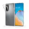 Husa Cover Silicon Slim X-Fitted Jacket pentru Huawei P40 Transparent