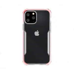 Husa Cover TPU X-Defender King Kong pentru iPhone 12/12 Pro Rama Roz