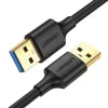 Cablu USB tata la USB tata Ugreen 0.5m Negru