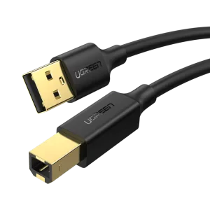 Cablu de Imprimanta Ugreen Usb 2.0 AM to BM 1.5m Negru