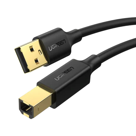 Cablu de Imprimanta Ugreen Usb 2.0 AM to BM 1.5m Negru