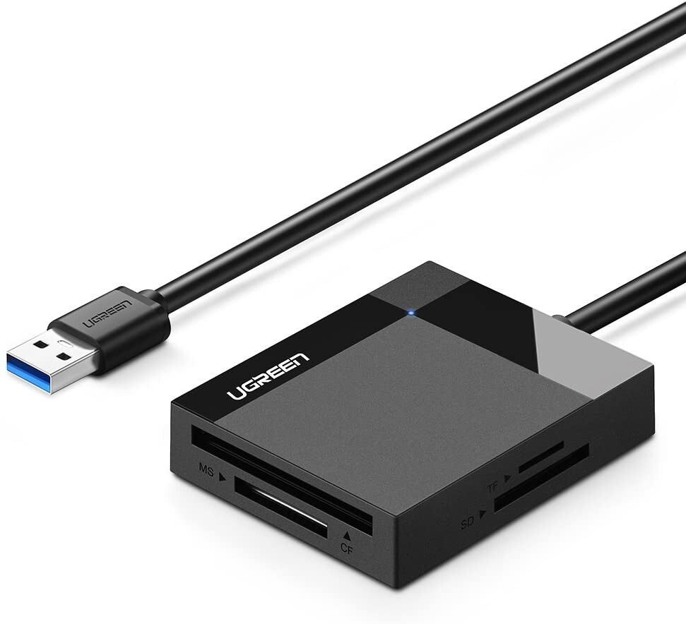 Cititor de Carduri SD 4in1 Usb 3.0 Ugreen Negru thumb