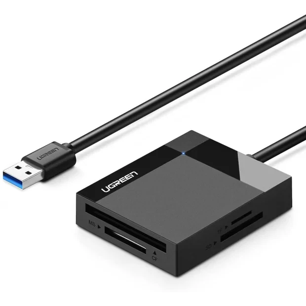 Cititor de Carduri SD 4in1 Usb 3.0 Ugreen Negru